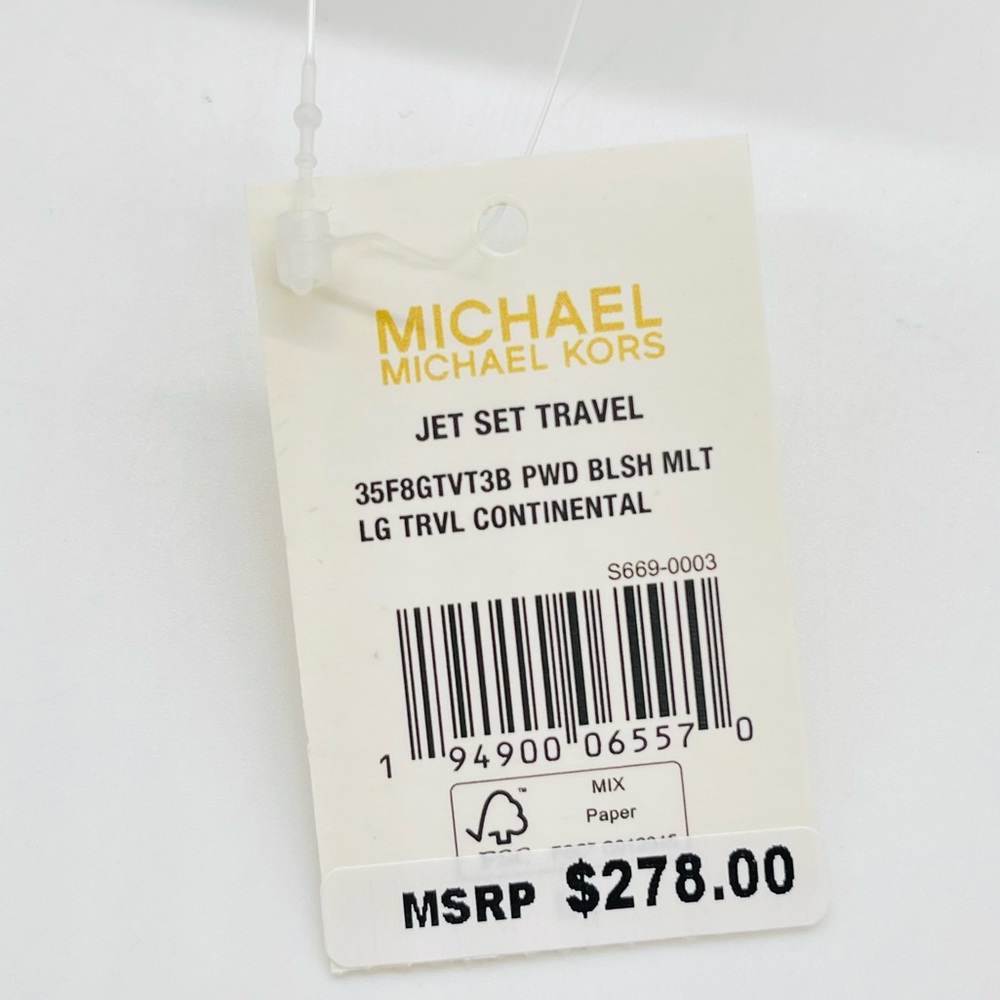 Michael Kors Large Continental Wallet Wristlet - Picture 8 of 8